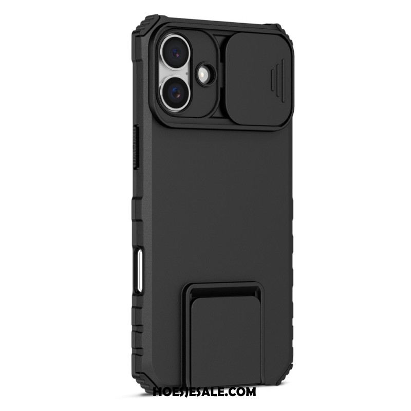Hoesje Voor iPhone 16 Camerabeschermer En Ondersteuning