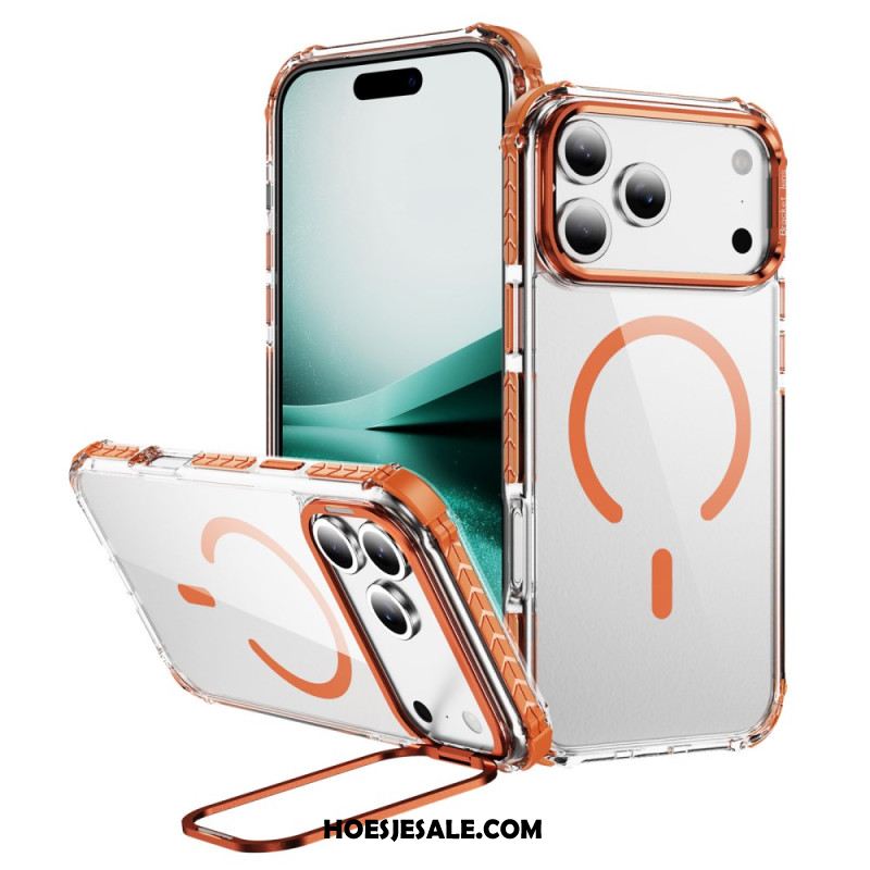 Hoesje Voor iPhone 17 Pro Magsafe-compatibel Met Ingebouwde Standaard