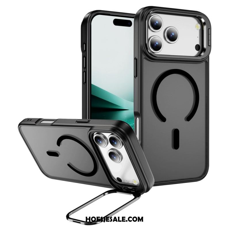 Hoesje Voor iPhone 17 Pro Max Magnetische Houder Met Matte Lens