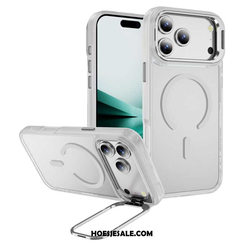 Hoesje Voor iPhone 17 Pro Max Magnetische Houder Met Matte Lens