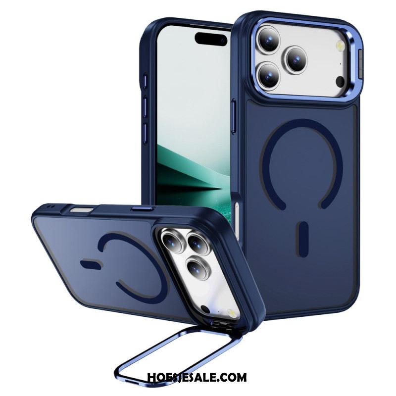Hoesje Voor iPhone 17 Pro Max Magnetische Houder Met Matte Lens