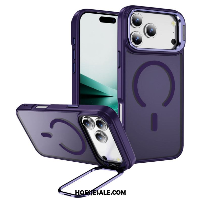 Hoesje Voor iPhone 17 Pro Max Magnetische Houder Met Matte Lens