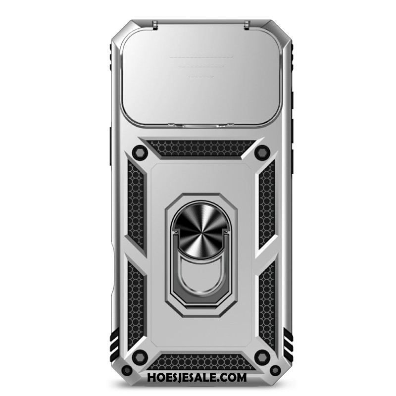 Hoesje Voor iPhone 17 Pro Robuust Met Lensbeschermer En Standaard