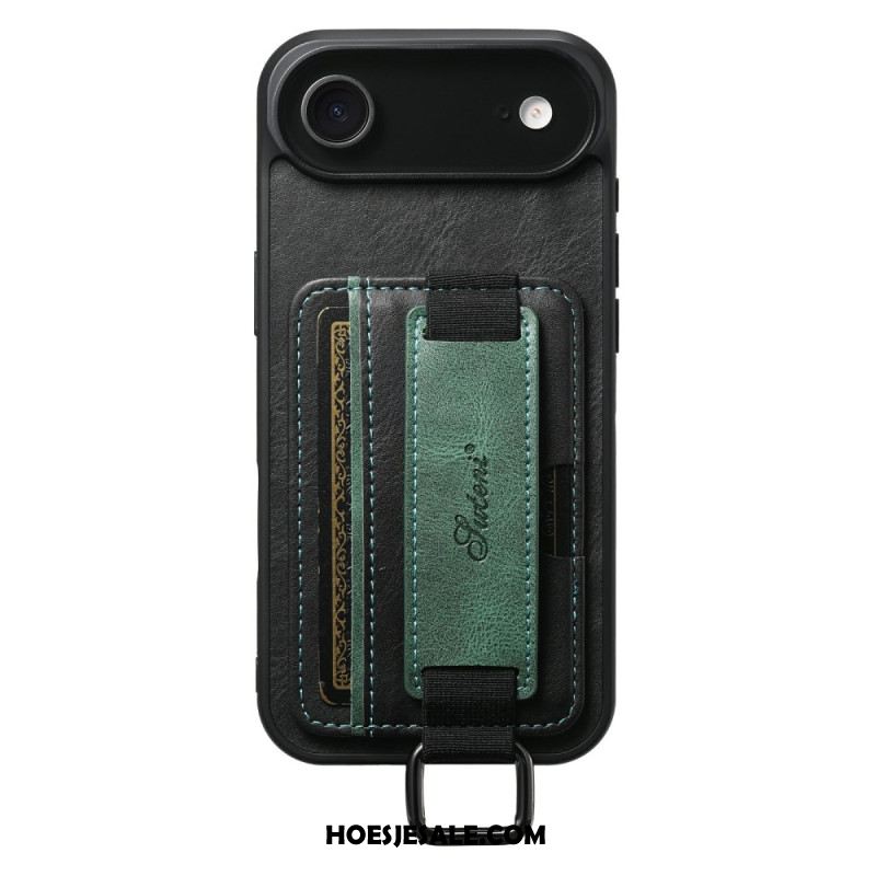 Hoesje Voor iPhone Air Kaarthouder En Riemhouder