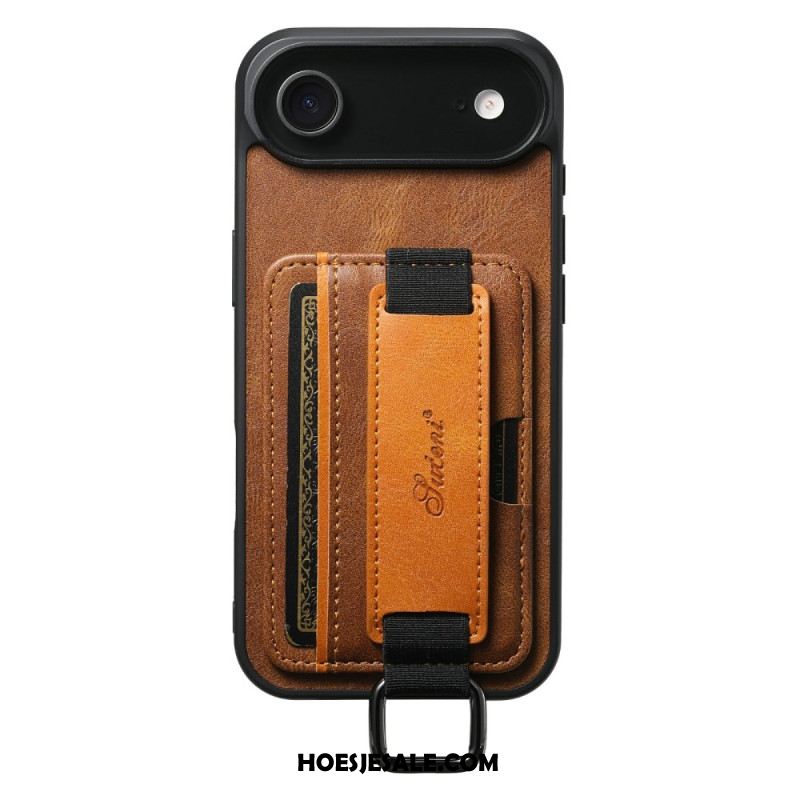 Hoesje Voor iPhone Air Kaarthouder En Riemhouder