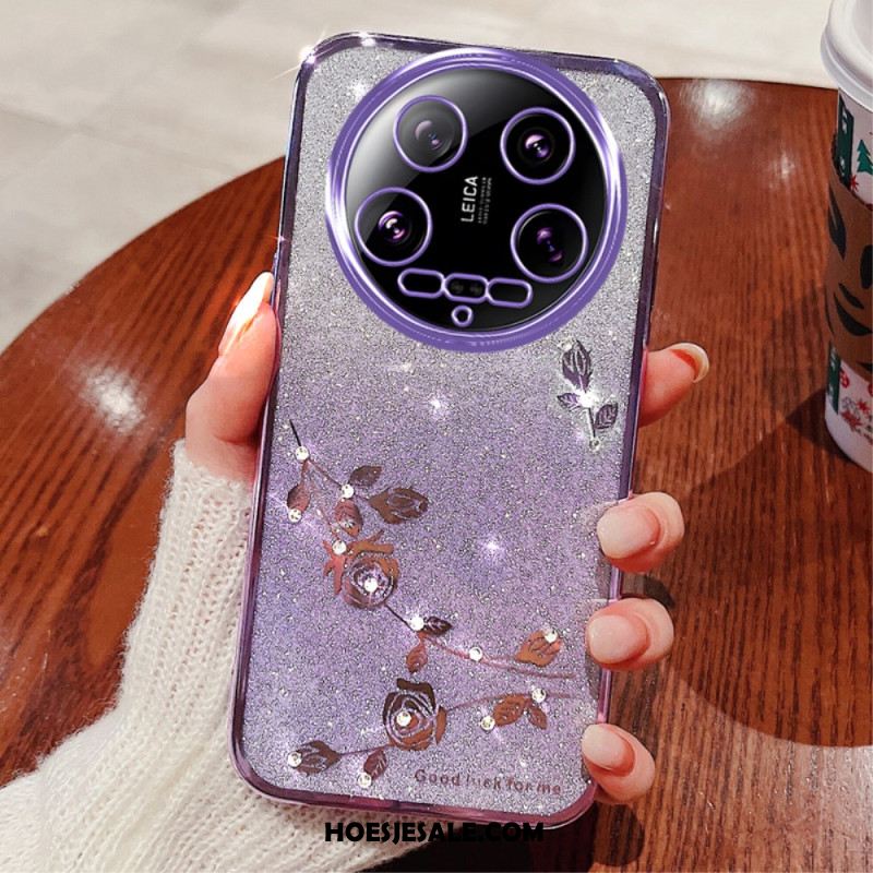 Hoesje Xiaomi 14 Ultra Kadem Glitter Bescherming Hoesje