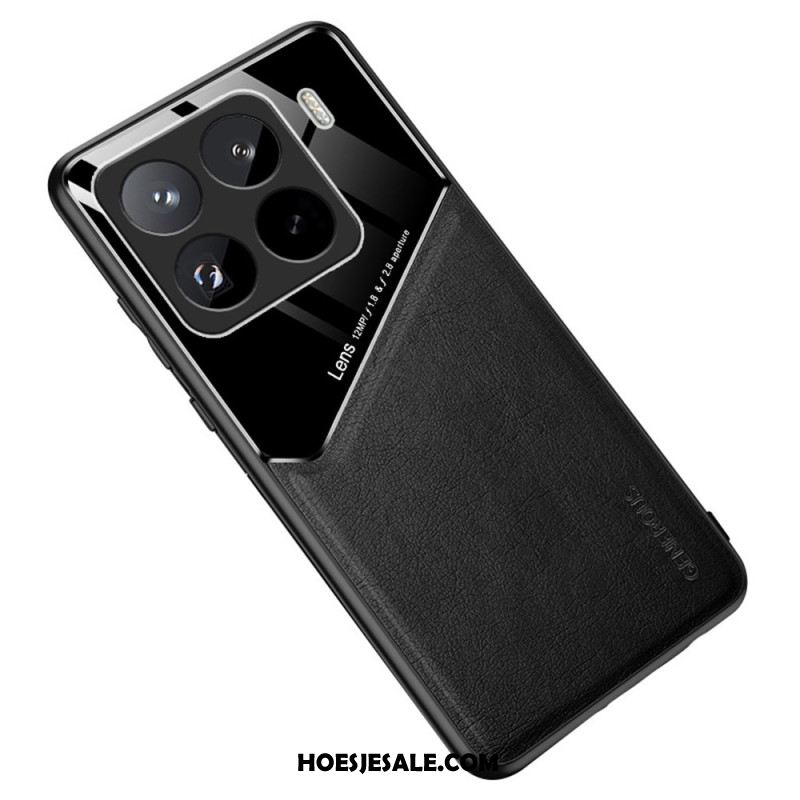 Hoesje Xiaomi 15 Pro Ultradun Imitatieleer Bescherming Hoesje