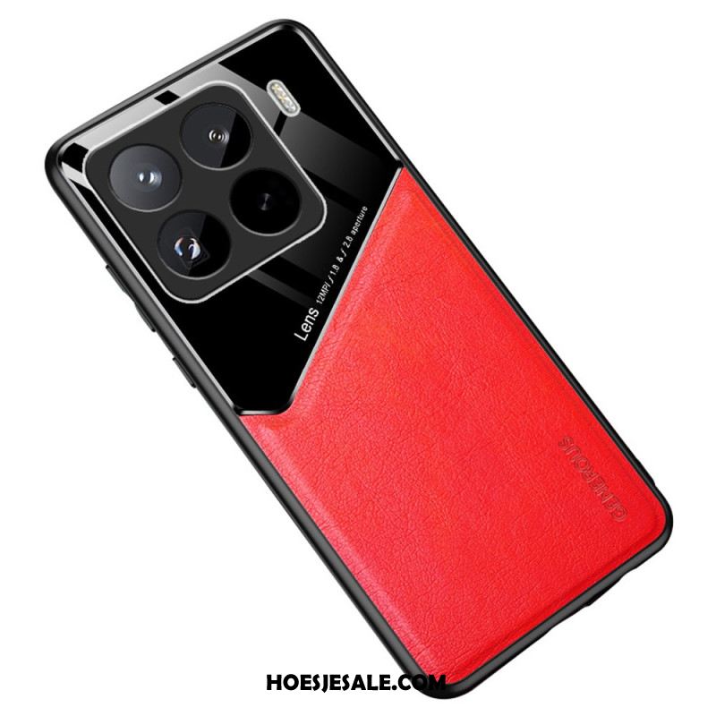 Hoesje Xiaomi 15 Pro Ultradun Imitatieleer Bescherming Hoesje