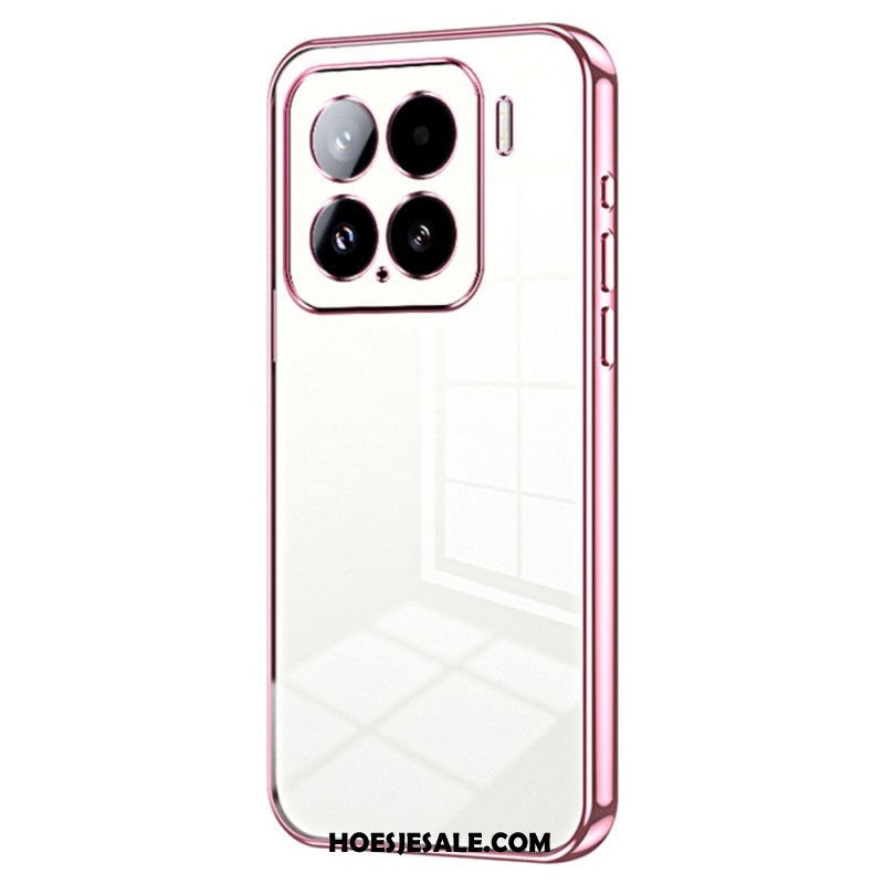 Hoesje Xiaomi 15 Randen In Metaalstijl Bescherming Hoesje