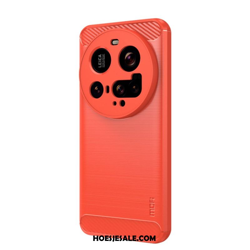 Hoesje Xiaomi 15 Ultra Geborsteld Koolstofvezel Bescherming Hoesje