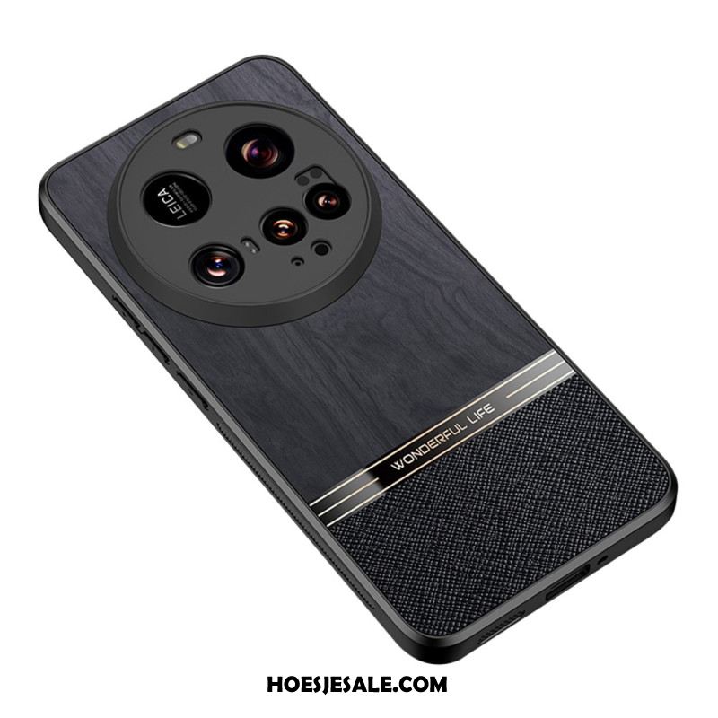 Hoesje Xiaomi 15 Ultra Houtstructuur