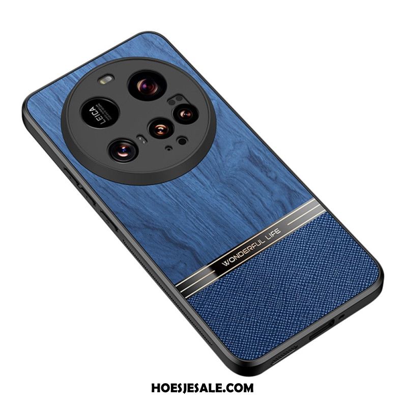 Hoesje Xiaomi 15 Ultra Houtstructuur