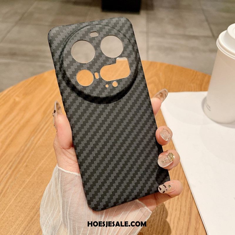 Hoesje Xiaomi 15 Ultra Koolstofvezeltextuur