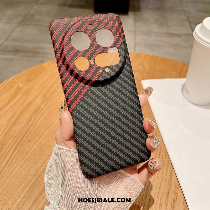 Hoesje Xiaomi 15 Ultra Koolstofvezeltextuur