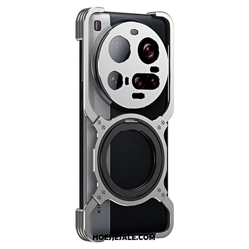 Hoesje Xiaomi 15 Ultra Magnetische Standaard En Bumper Bescherming Hoesje