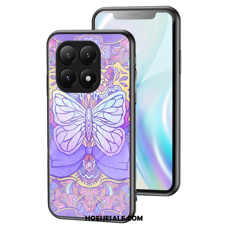 Hoesje Xiaomi 15t Gehard Glas Vlinders