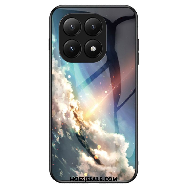 Hoesje Xiaomi 15t Hemelsblauw Gehard Glas