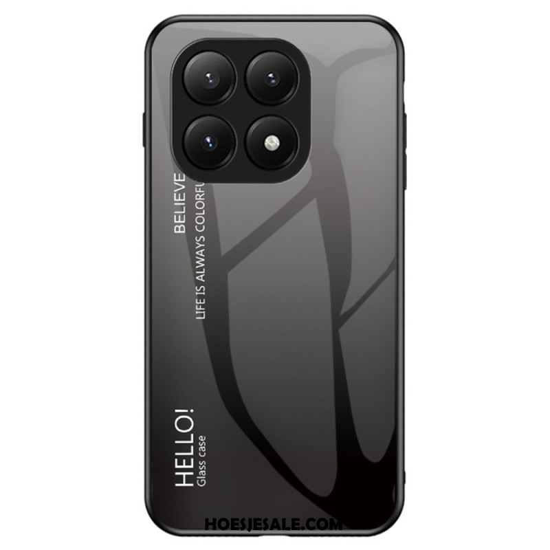 Hoesje Xiaomi 15t Pro Gehard Glas Met Hello-effect