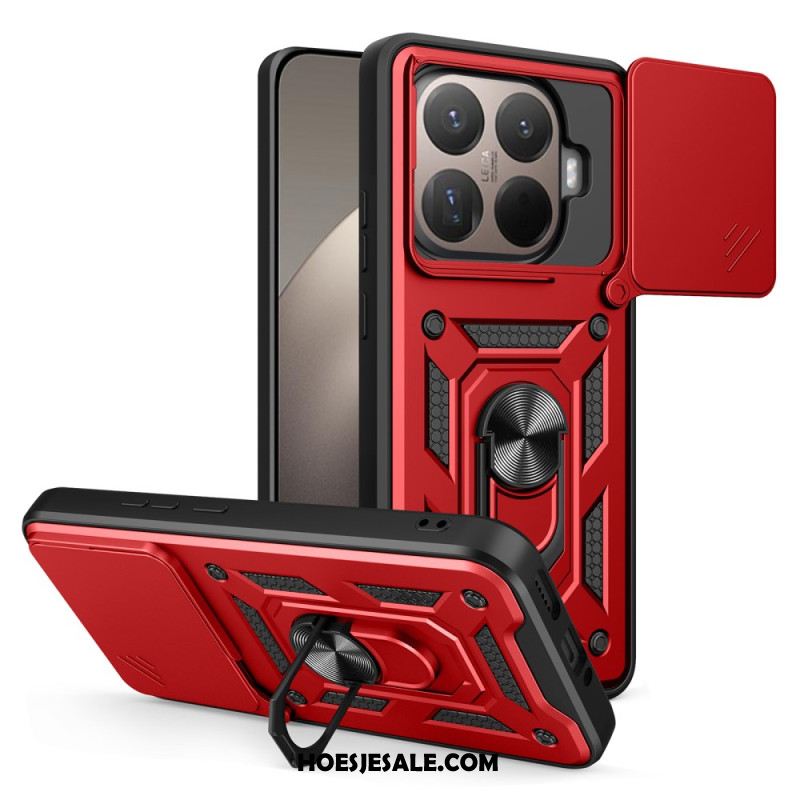 Hoesje Xiaomi 15t Pro Schuifbare Cameracover En Standaard