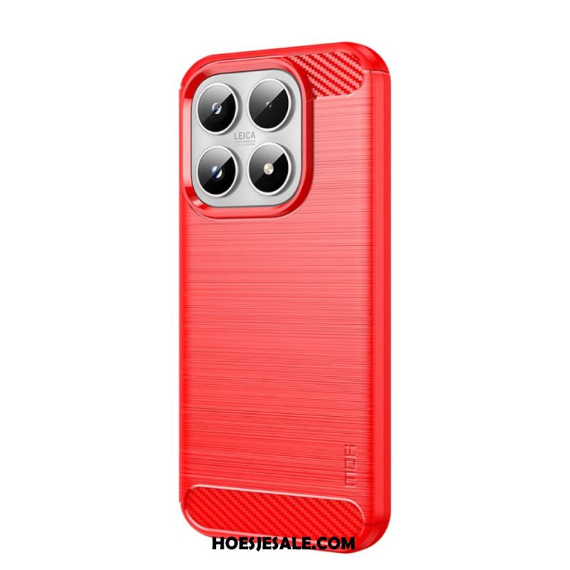 Hoesje Xiaomi 17 Geborsteld Koolstofvezel