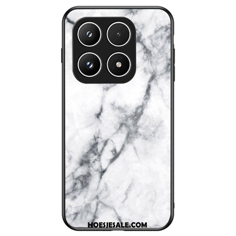 Hoesje Xiaomi 17 Gehard Glas Met Marmerpatroon