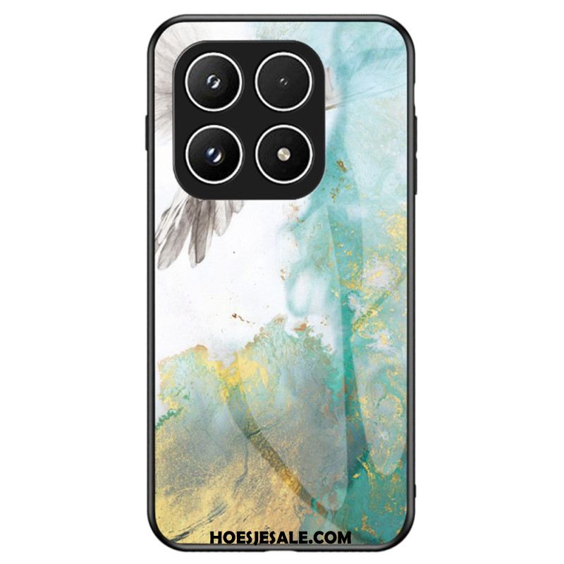 Hoesje Xiaomi 17 Gehard Glas Met Marmerpatroon