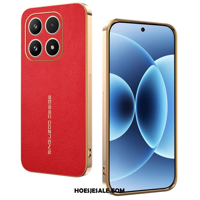 Hoesje Xiaomi 17 Krasbestendige Lychee-textuur