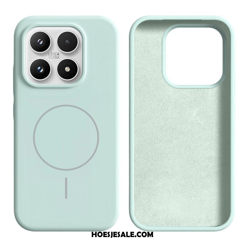 Hoesje Xiaomi 17 Magnetische Vloeibare Siliconen Bescherming Hoesje