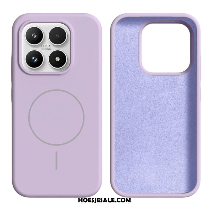 Hoesje Xiaomi 17 Magnetische Vloeibare Siliconen Bescherming Hoesje