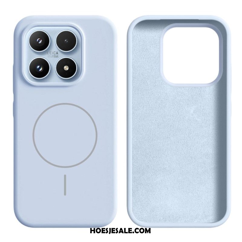 Hoesje Xiaomi 17 Magnetische Vloeibare Siliconen Bescherming Hoesje