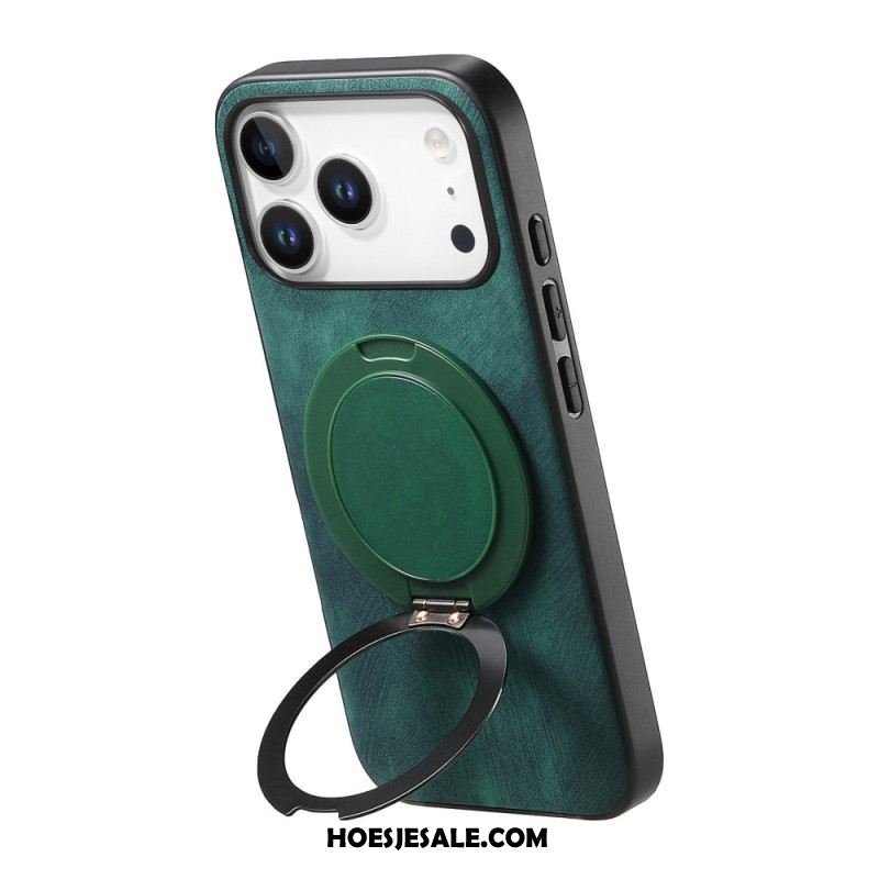 Hoesje Xiaomi 17 Pro Draaibare Standaard In Retro Design Bescherming Hoesje