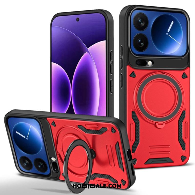 Hoesje Xiaomi 17 Pro Magnetische Sluiting Met Draaibare Standaard