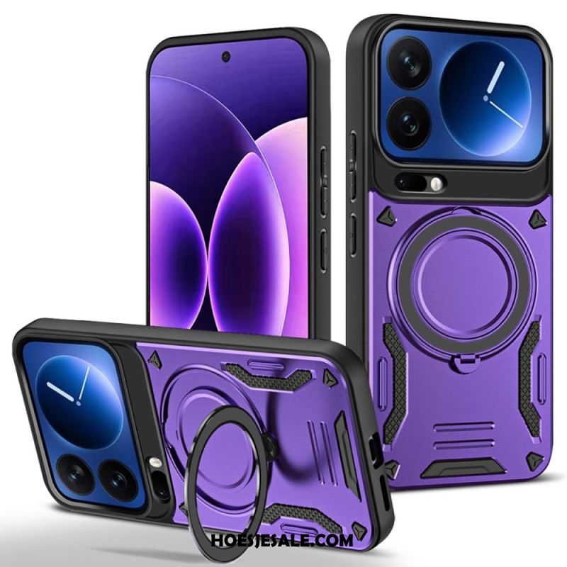 Hoesje Xiaomi 17 Pro Magnetische Sluiting Met Draaibare Standaard