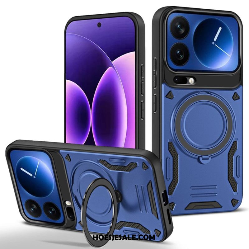 Hoesje Xiaomi 17 Pro Magnetische Sluiting Met Draaibare Standaard