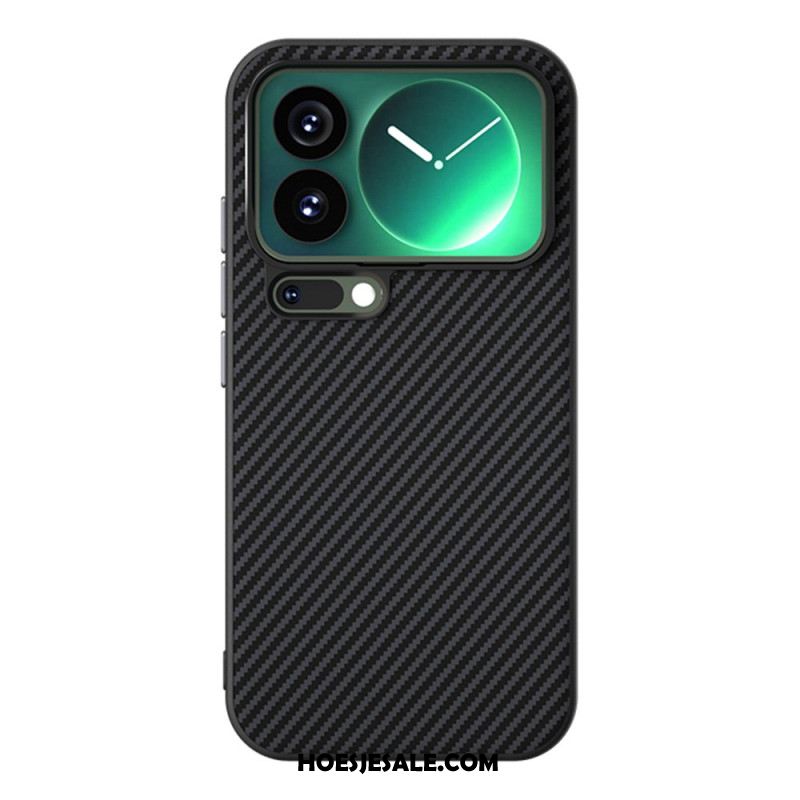 Hoesje Xiaomi 17 Pro Magnetische Sluiting Van Abeel Koolstofvezel