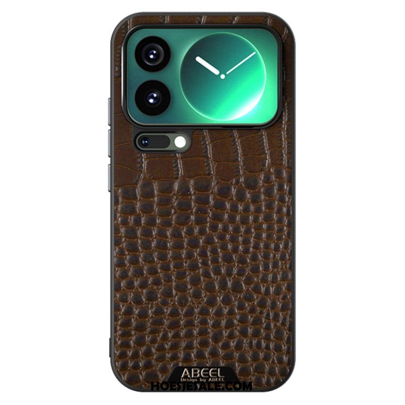 Hoesje Xiaomi 17 Pro Max Abeel Met Krokodillenprint Bescherming Hoesje