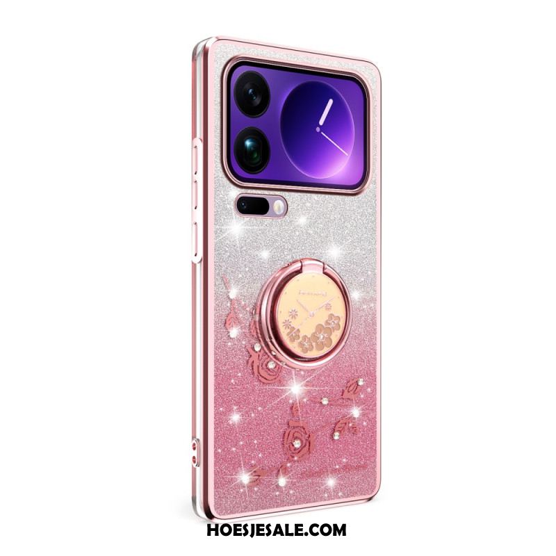 Hoesje Xiaomi 17 Pro Max Kadem-draaibare Ring