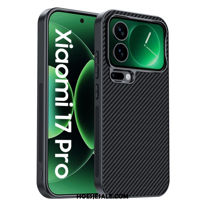 Hoesje Xiaomi 17 Pro Max Koolstofvezel Bescherming Hoesje