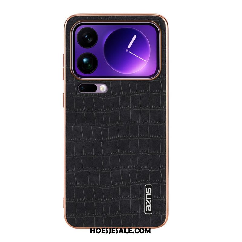 Hoesje Xiaomi 17 Pro Max Krokodil Textuur Azns