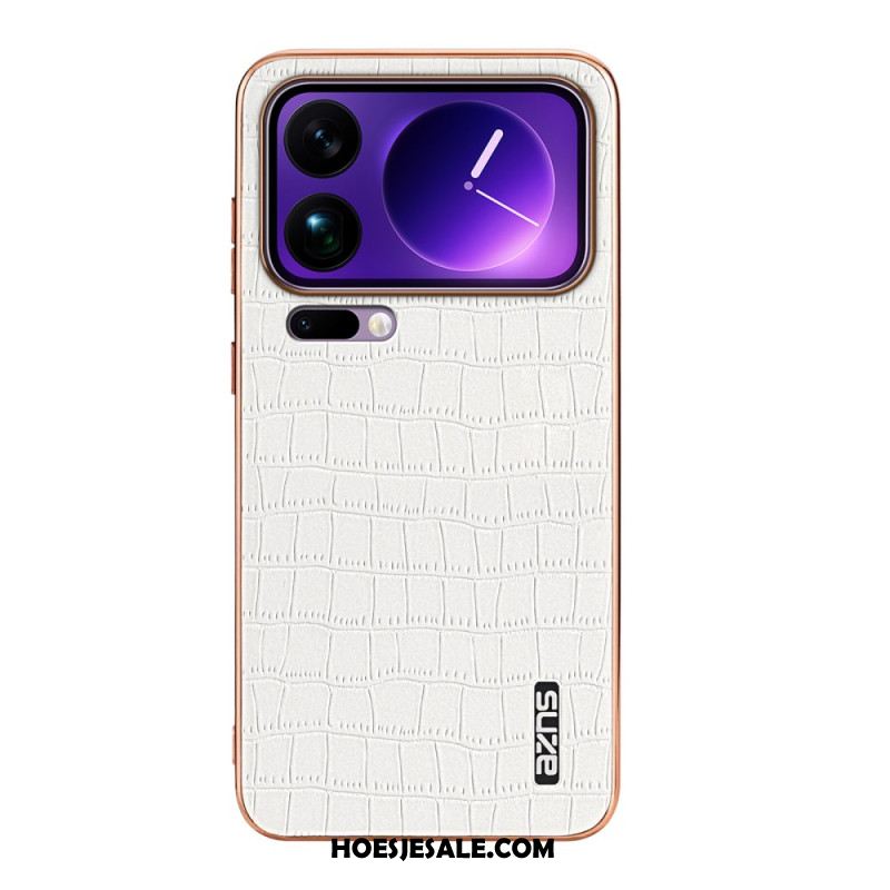 Hoesje Xiaomi 17 Pro Max Krokodil Textuur Azns