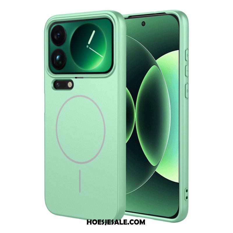 Hoesje Xiaomi 17 Pro Max Magnetische Flexibele Siliconen Bescherming Hoesje