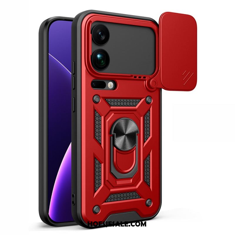 Hoesje Xiaomi 17 Pro Max Schuifbare Cameracover Standaard