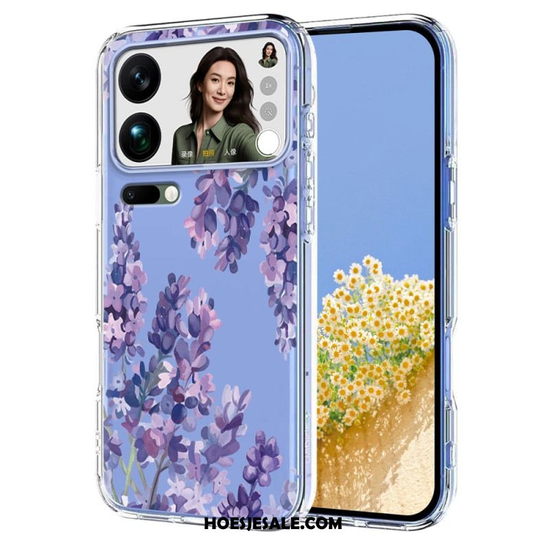 Hoesje Xiaomi 17 Pro Max Vlinders En Bloemen Bescherming Hoesje