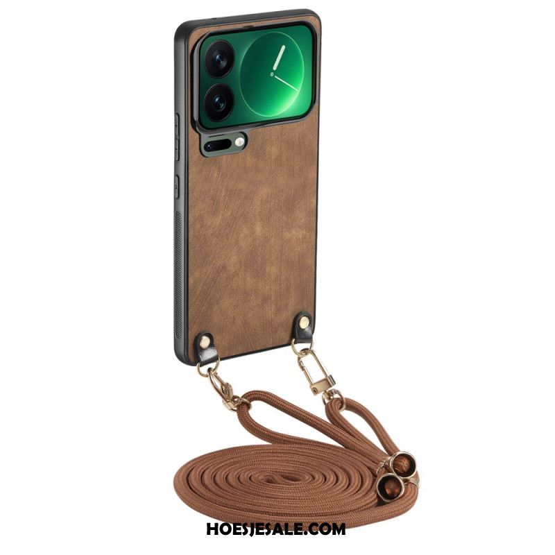 Hoesje Xiaomi 17 Pro Suède-effect