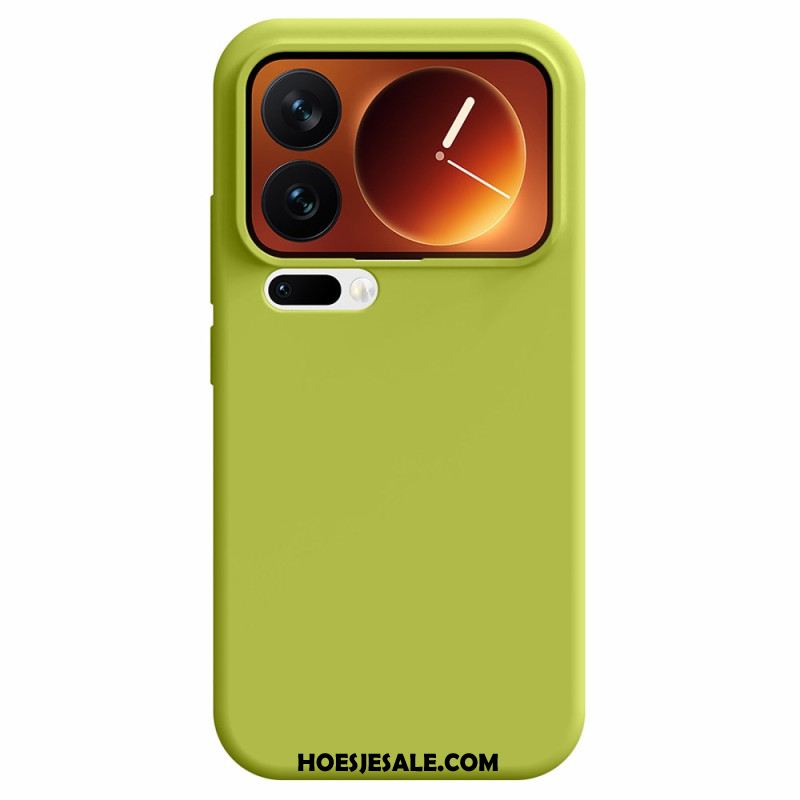 Hoesje Xiaomi 17 Pro Vloeibare Siliconen En Versterkte Bescherming