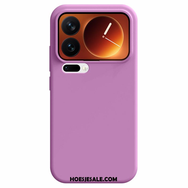 Hoesje Xiaomi 17 Pro Vloeibare Siliconen En Versterkte Bescherming