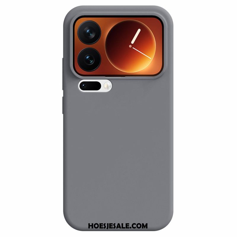 Hoesje Xiaomi 17 Pro Vloeibare Siliconen En Versterkte Bescherming