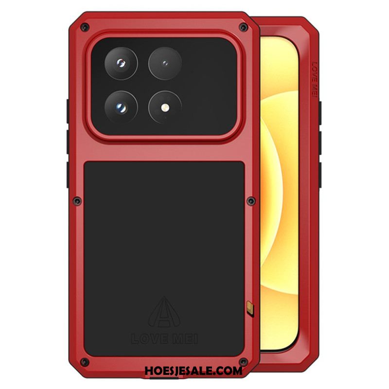 Hoesje Xiaomi 17 Schermbeschermer Van Gehard Glas Love Mei