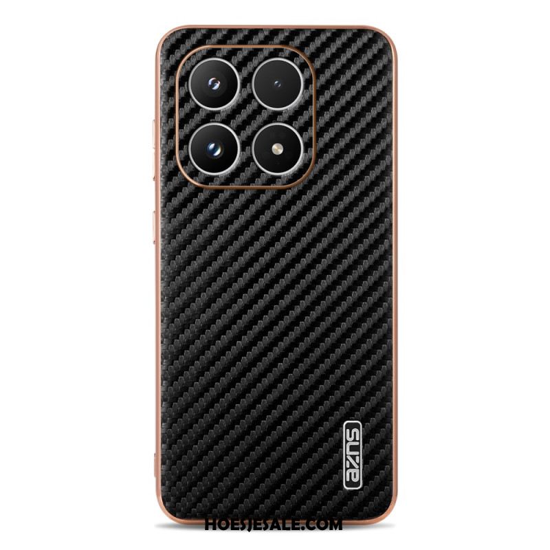 Hoesje Xiaomi 17 Textuur Azns Koolstofvezel Bescherming Hoesje
