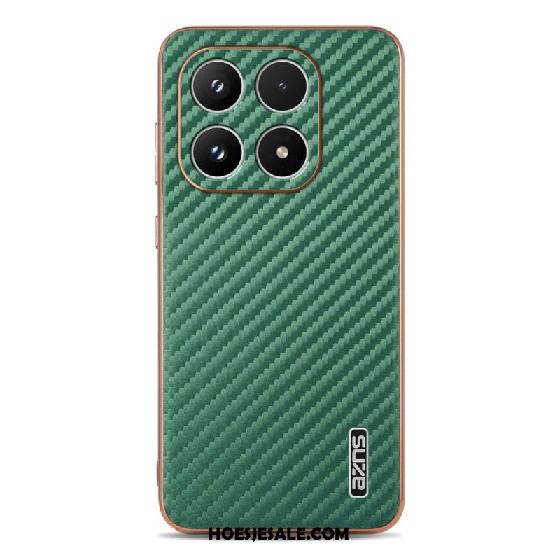 Hoesje Xiaomi 17 Textuur Azns Koolstofvezel Bescherming Hoesje